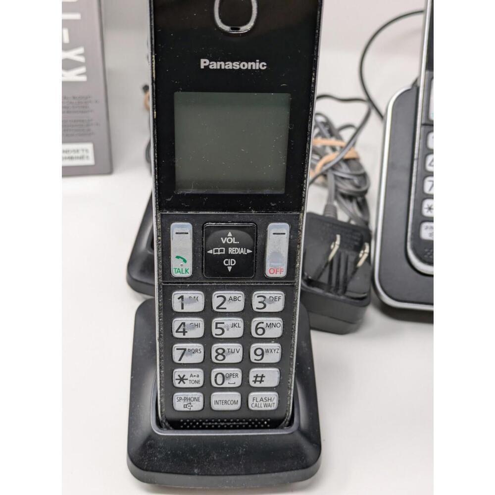 Panasonic KX-TGD393C 3-Headset Phone-Preowned Tested Works - Picture 4 of 12